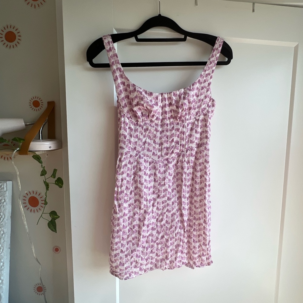 Purple Pattern Dress from Hazel Boutique